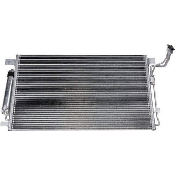 A/C Condenser and Receiver Drier Assembly - Compatible with 2007 - 2018 Nissan Altima 2008 2009 2010 2011 2012 2013 2014 2015 2016 2017