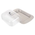 thumbnail image 4 of 1pc Stainless Steel Bread Tray Butter Dish Butter Keeper Butter Storage Dish with Clear Lid, 4 of 9