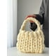 thumbnail image 4 of Bolso de lana islandesa tejido a mano, bolso de mensajero para llevar a mano hecho a mano para novia, 4 of 6