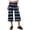 CZ53_Navy, variant on Foldover Culottes for Women Striped Low Rise Gauchos Pants Cropped Flowy Wide Leg Palazzo Lounge Yoga Capri Pant Wine M