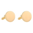 thumbnail image 2 of yuksok 2Pcs Cufflinks for Mens Dress Shirt Cuff Links for Graduation Valentines, 2 of 9