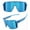 Polarized Blue, variant on grinderPUNCH Baseball Pickleball Running Hiking & Cycling Polarized Sport Sunglasses for Men & Women with UV Protection
