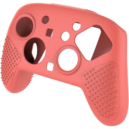 Silicone Case for Switch 2 PRO Controller with Anti-Slip Granules, Durable Protective Cover for Enhanced Grip (Red)