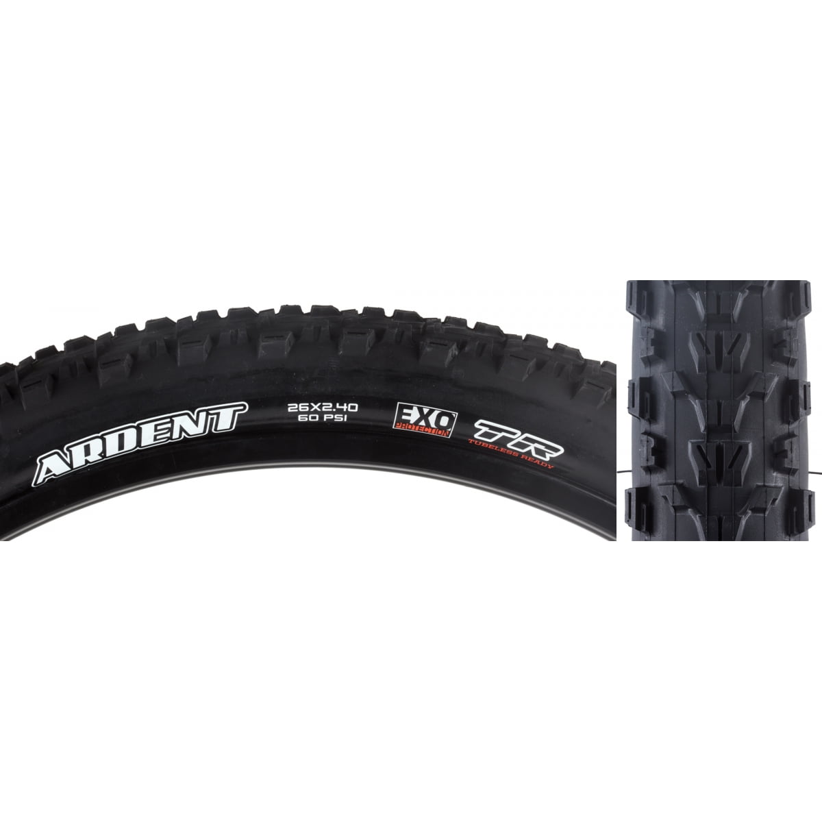 Deli Mountain Bike Tires – Pair – 26 X 2.0 Inch – Black, Clincher – S159