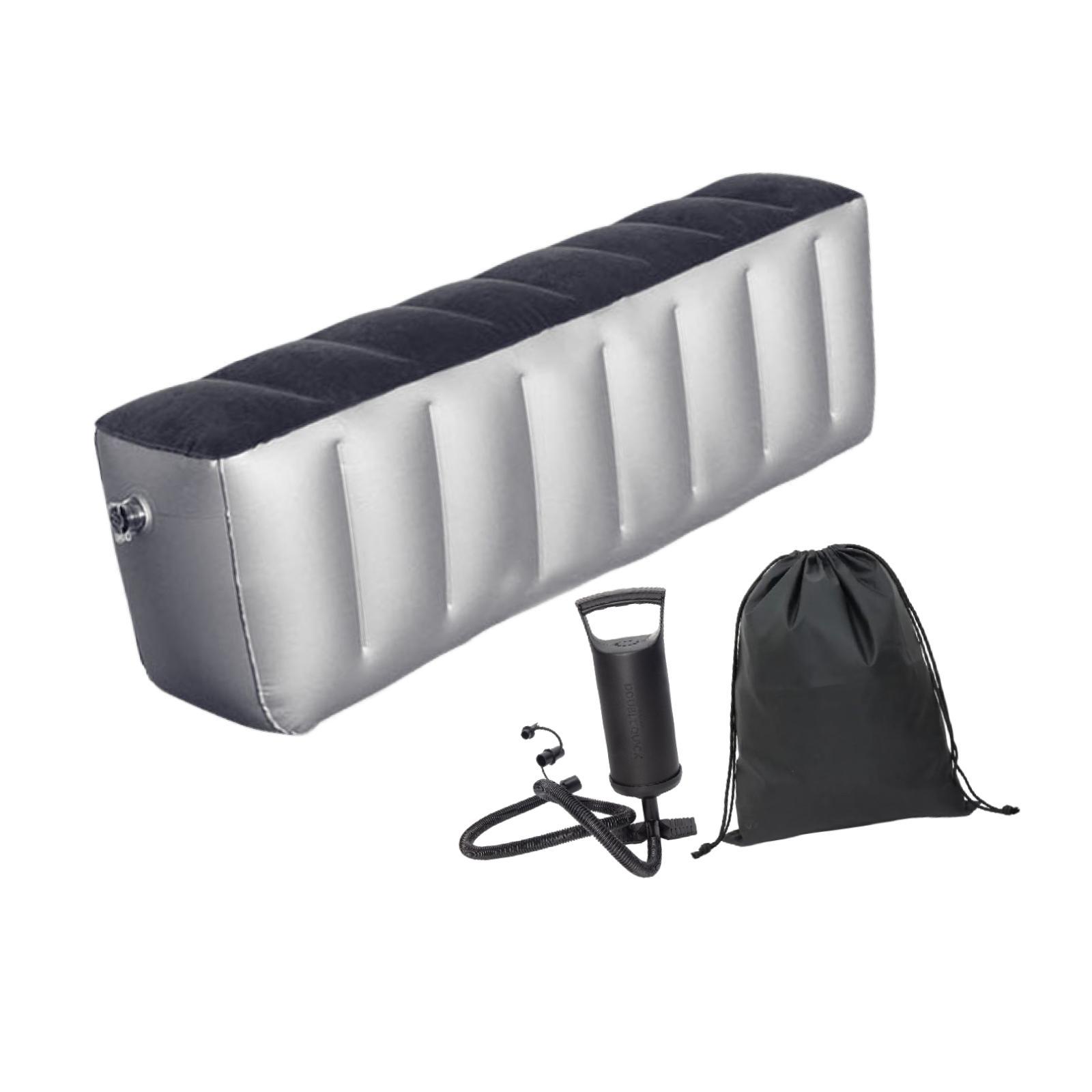 Inflatable Car Air Travel Mattress Sleeping Gap Pad Flocked PVC Material for Family Road Trips and Campers