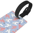 thumbnail image 3 of Sikiie Cartoon Poodle Dog Luggage Tags Privacy Cover ID Label Suitcase Tags Identifiers For School Bags,Suitcases, 3 of 7