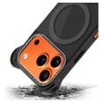 thumbnail image 2 of Funda, Mica, Carcasa Transparente Ultra Bounce Para Iphone 17 Pro Magsafe Negro, Ultra Resistente, Protector Alto Impacto, Mr. Gadgets, 2 of 7