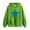 Green, variant on Coerni Girls' Hoodies Star Graphic Preppy Hooded Sweatshirt Toddler Kids Y2K Trendy Oversized Hoodies Pullover Sweatshirts Top