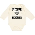 thumbnail image 3 of Inktastic Future Skydiver Boys or Girls Long Sleeve Baby Bodysuit, 3 of 5