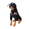 thumbnail image 3 of Juguete de simulación de perro realista y cómodo, colección de estatua de perro de peluche 50cmx35cm, 3 of 9