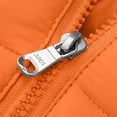 thumbnail image 6 of NAISIBABY Boys Puffer Jacket with Hooded, Lightweight Zipper Warm Thicken Winter Padded Coat with Pockets Orange 9T, 6 of 6