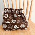 thumbnail image 4 of Bolsa de almuerzo de gato de la suerte, caja Bento portátil con cordón, caja de almacenamiento para niños, bolsa refrigeradora, bolsa de almacenamiento de vajilla, bolsa de Picnic para acampar, 4 of 5