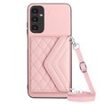 thumbnail image 3 of for Samsung Galaxy A25 5G Slim Case with Card Holders and Strap for Women, Samsung Galaxy A25 5G Phone Case Wallet PU Leather Kickstand RFID Blocking Flip Shockproof Wallet Case - Pink, 3 of 11