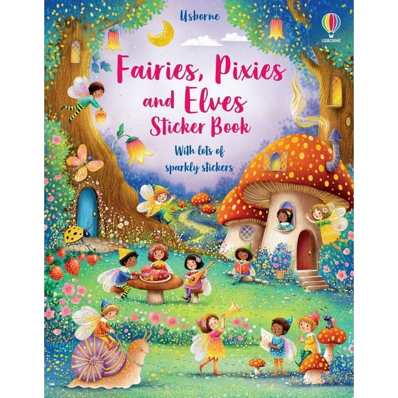 Sticker Books Fairies, Pixies and Elves Sticker Book (Paperback)