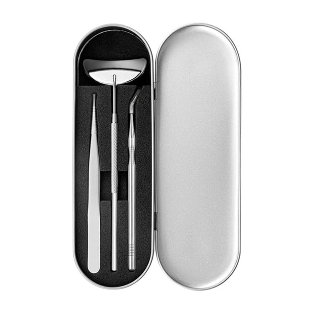 Kit d'Outils de Greffage de Cils 3 Pcs Pince à Épiler Outil d'Extension de Cils avec Boîte de Rangement