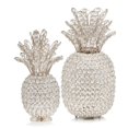 thumbnail image 2 of HomeRoots 354781 6 x 6 x 12.5 in. Silver Pina Cristal Pineapple Tabletop, 2 of 2