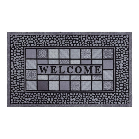 Tapete De Entrada Dib Super Mat Gris 45X75 Cm