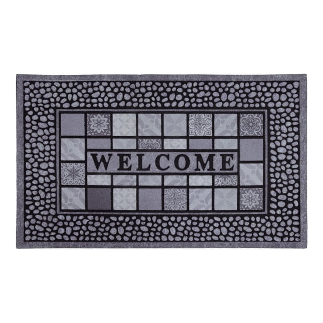 Tapete De Entrada Dib Super Mat Gris 45X75 Cm