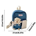 thumbnail image 5 of HengDidi Cute Bear Design Lightweight Backpack with Adjustable Straps, Breathable Fabric & Spacious Compartment for Daily Essentials, Durable Nylon Backpack for Day Trips, Gifts, and Everyday Use, 5 of 6