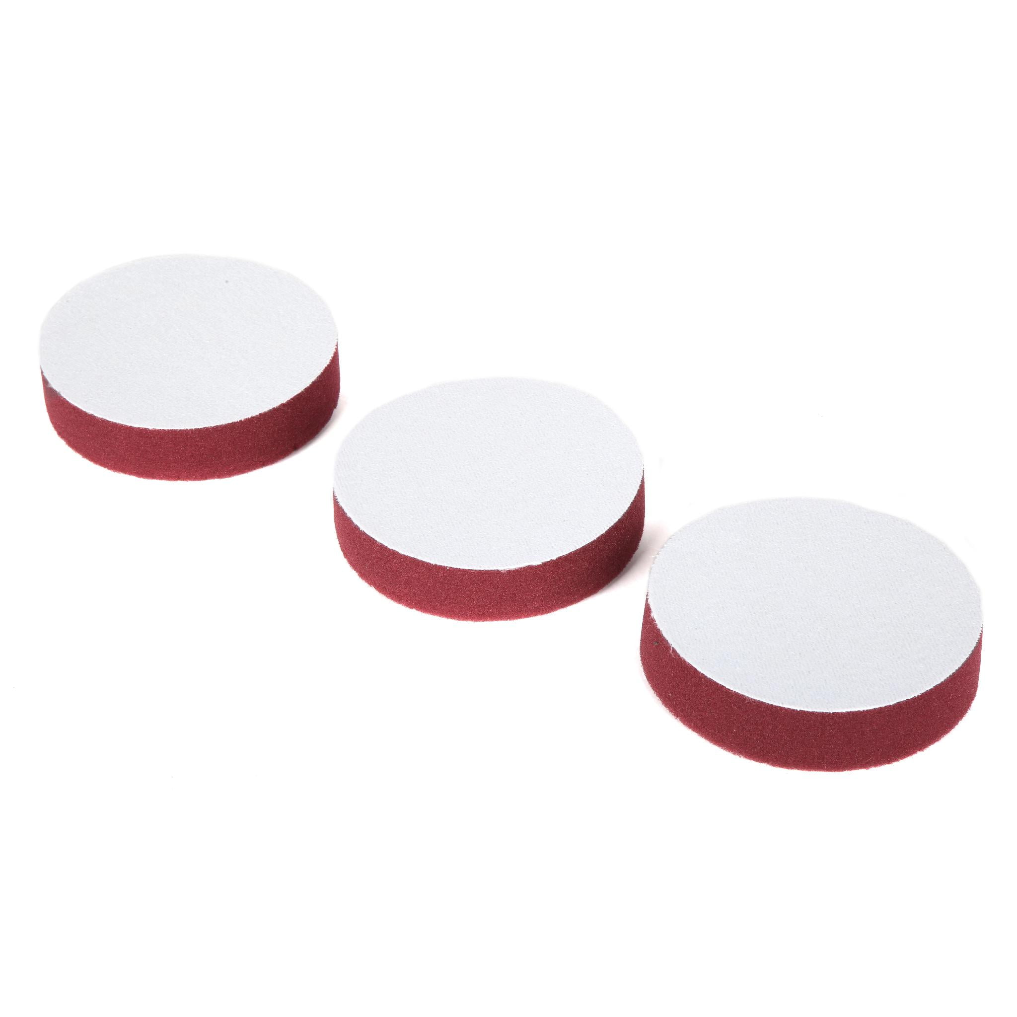 WEN 5-Inch Coarse-Grit Diamond-Cut Foam Polishing Pads for Heavy Cutting, Three Pack