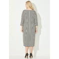 thumbnail image 2 of Catherines Women's Plus Size Liz&Me Ponte Knit Dress, 2 of 4