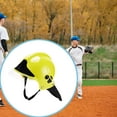thumbnail image 6 of Kuntesetty Kids Baseball Helmet Comfortable Breathable Protective Softball Training Cap yellow, 6 of 9