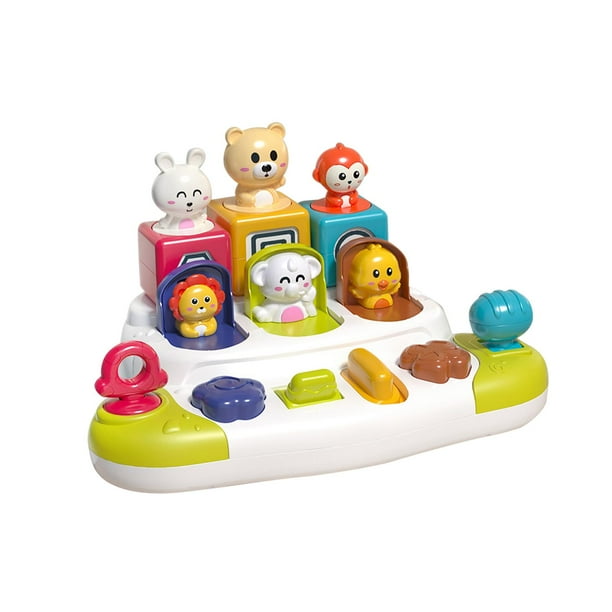 Interactive Pals Baby Toy Cause and Effect Toy, Early Animals and