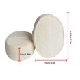 thumbnail image 3 of Natural Loofah Esponja de baño Masajeador Cepillo de lavado de cuerpo Suministros de depurador de ducha de piel 3 piezas Inevent HA7410-00B×3, 3 of 7