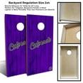 thumbnail image 3 of Skips Garage Colorado Vintage Baseball Cornhole Set - Choose Your Size & Accessories Include Lights & Case 2x3 Boards (24" x 36"), 3 of 6