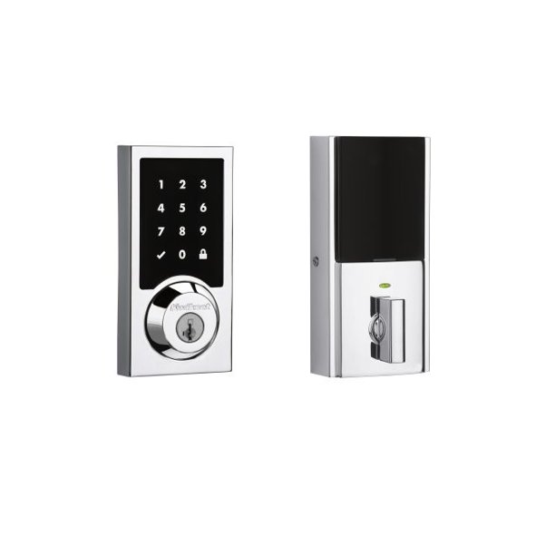 Kwikset Contemporary Smart Code Deadbolt in Polished Chrome Walmart