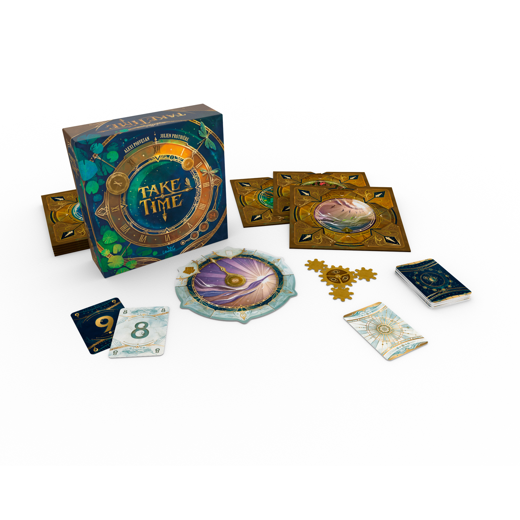 Take Time Cooperative Family Card Game for Ages 10+, from Asmodee