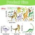 thumbnail image 5 of Neasyth Watercolor Dinosaur Wall Decals Glow in The Dark Dino Wall Stickers for Boys Bedroom Nursery Playroom, Green, 5 of 6