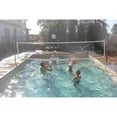 thumbnail image 5 of Global Pool Products 20' Stainless Steel Volleyball - Includes Ball and Net - for Inground Swimming Pool Game - GPPOTE-VBS20-SS, 5 of 6