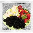 thumbnail image 3 of For Your Love Fruit Tray Candy Serving Plate with Cute Bee Picks EHD, 3 of 6