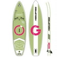 thumbnail image 4 of Inflatable Stand Up Paddle Board 11'x34"x6" With Premium SUP Accessories & Backpack, Wide Stance, Bottom Fin for Paddling, Paddle, Leash, Surf Control, Non-Slip Deck for Youth & Adult, 4 of 9