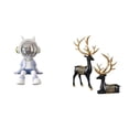 thumbnail image 1 of Estatua De Reno Astronauta Nórdico, Figura De Resina, Escultura Decorativa Para Estantería, Entrada, Sala De Estar, Armario, Mesa, Boda, Inauguración De La Casa, Decoración Del Hogar, 1 of 8