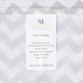 thumbnail image 3 of Sábanas Sweet Home Collection King Size Chevron Grey, 3 of 4