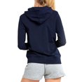 thumbnail image 3 of Women’s Pullover Hoodie with Packets Lightweight Cotton Blend Drawstring Pull-On Hooded Sweatshirt S-3XL Regular & Plus Size Casual Comfort Lady Womenswear Activewear, 3 of 3