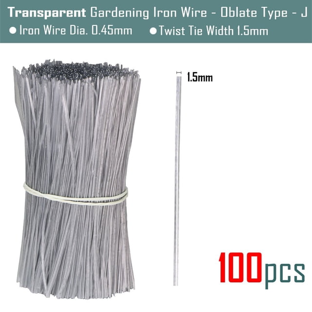 100PCS Gardening Cable Ties Power Wire Loop Tape Flower Plant Twist Tie Line Climbing Vines Ligature Multifunction Fixed Strings20cm He Qiyong unisex
