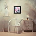 thumbnail image 4 of Wang, Melissa 15x15 Black Modern Framed Museum Art Print Titled - Pink Water Lilies III, 4 of 5