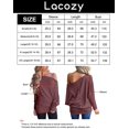 thumbnail image 5 of Décontracté Manches Longues Manches Longues Femmes Lacozy Pull Pull Tricot Tunique en Vrac Tops, 5 of 5