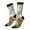 3 Black, variant on Watercolor African Animals Wildlife Print Adult Socks for Men & Women,Calf Socks, Ankle Socks,Boots Socks,Breathable Casual Sock,Unisex Crew Socks