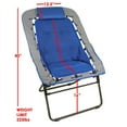 thumbnail image 4 of Zenithen Foldable Rectangular Air Mesh Outdoor Bungee Chair, Blue/Gray Pack of 1, 4 of 4