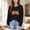 Black, variant on Womens Fall Oversized Crewneck Sweatshirt with Pumpkin, Football & Maple Leaf Graphic, Army Green,Size XS