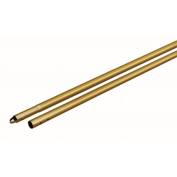 Kraft Tool Co 6 Ft Gold Standard Aluminum Button Handle With 1-3/4 In. Diameter