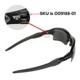 thumbnail image 2 of Walleva Emerald Mr. Shield Polarized Replacement Lenses for Oakley Flak 2.0 XL Sunglasses, 2 of 6