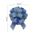 thumbnail image 2 of 20pcs 8" Glitter Car Large Pull Bow Gift Wrapping Bows for Christmas Flower Birthday Wedding Car, Light Blue, 2 of 6