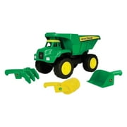 Tomy Tomy - 46510 - John Deere Dump Truck Sand Toy Plastic Green/Yellow 4/pc.