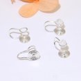 thumbnail image 5 of S 10 pares de convertidores de aretes con clip en espiral hipoalergénicos para orejas sin perforación, 5 of 5