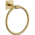 thumbnail image 1 of wqlpp-Towel Holder Wall Mounted Gold Bathroom Hardware Bath Towel Rings Hand Towels Hanger Rack Stainless Steel, B3010BG, 1 of 4